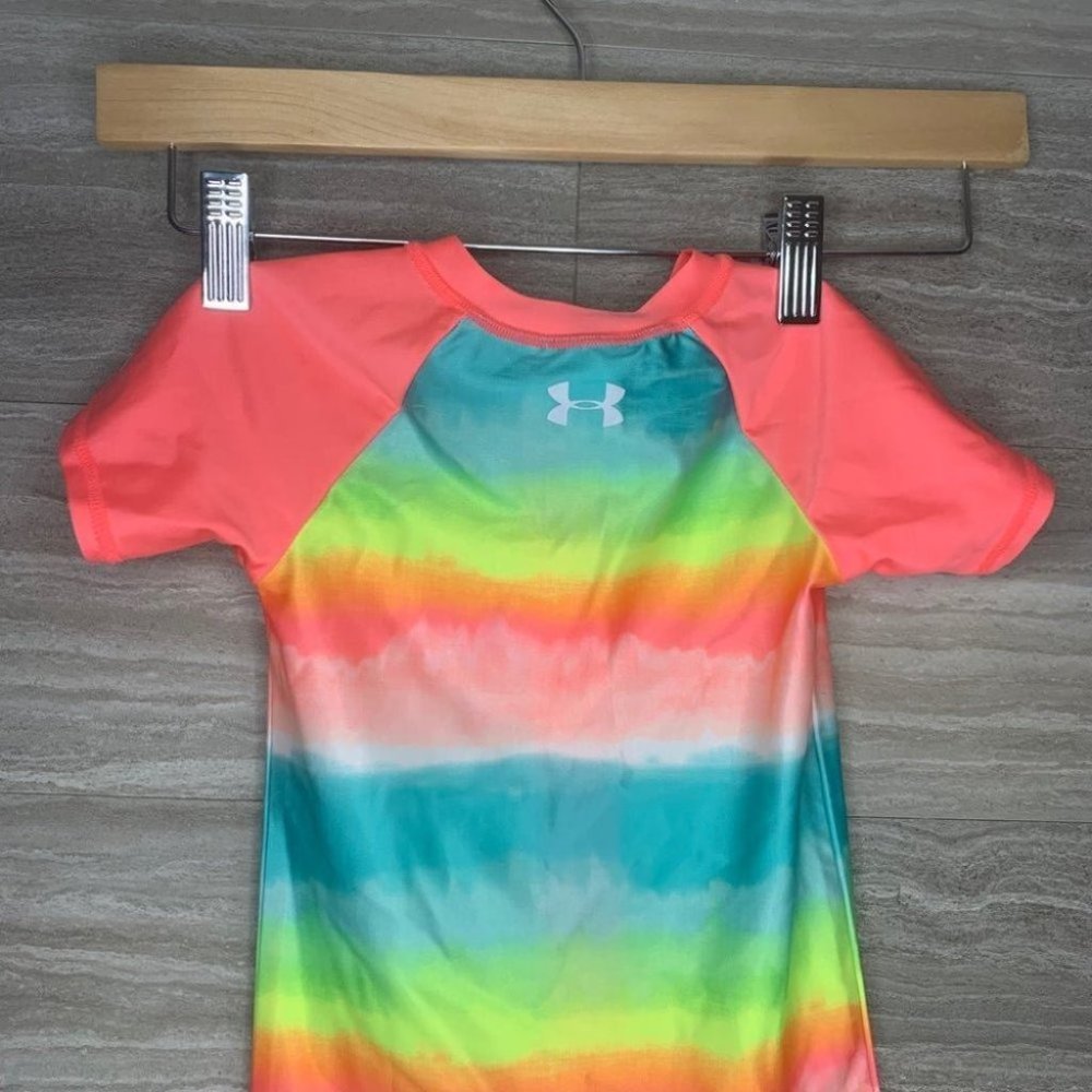 Baby Girls Under Armour Rainbow One Piece Bathingsuit - Picture 7 of 7